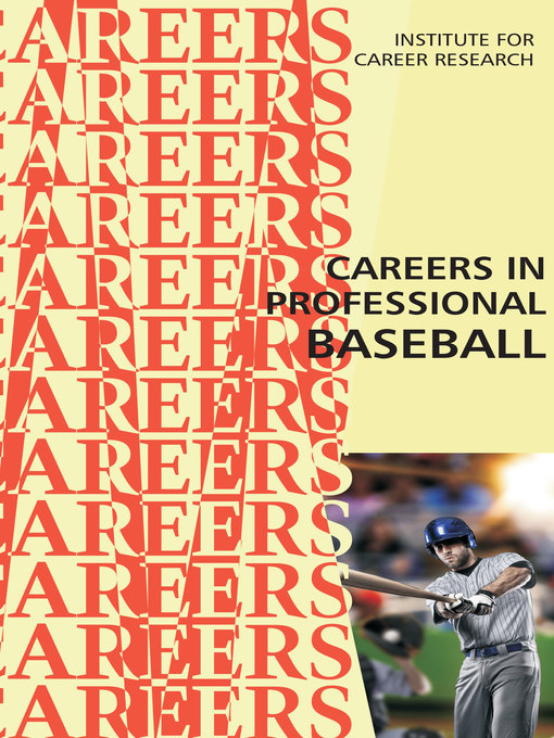 Careers in Professional Baseball The Ohio Digital Library OverDrive